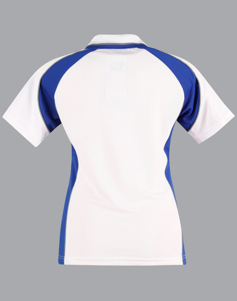 Winning Spirit Ladies' CoolDry® Short Sleeve Contrast Polo (PS50)