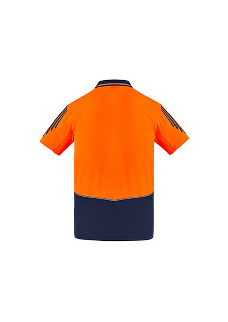 Syzmik Mens Hi Vis Flux S/S Polo (ZH315)