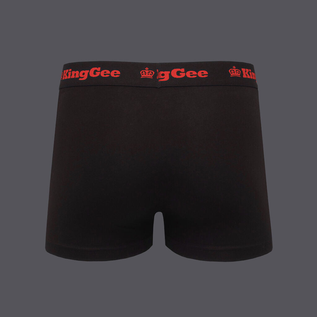 King Gee Men's Cotton Trunks - 3 Pack (K09023)