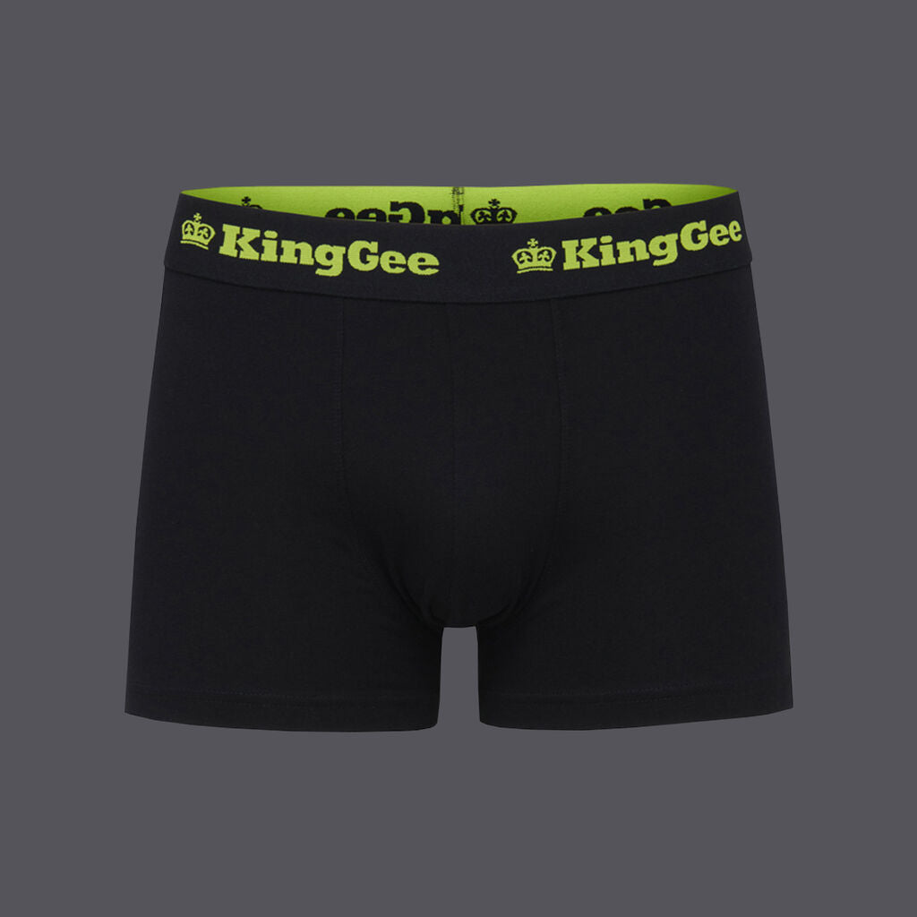 King Gee Men's Cotton Trunks - 3 Pack (K09023)